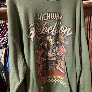 Fashion nova sweatshirt men’s size 2XL